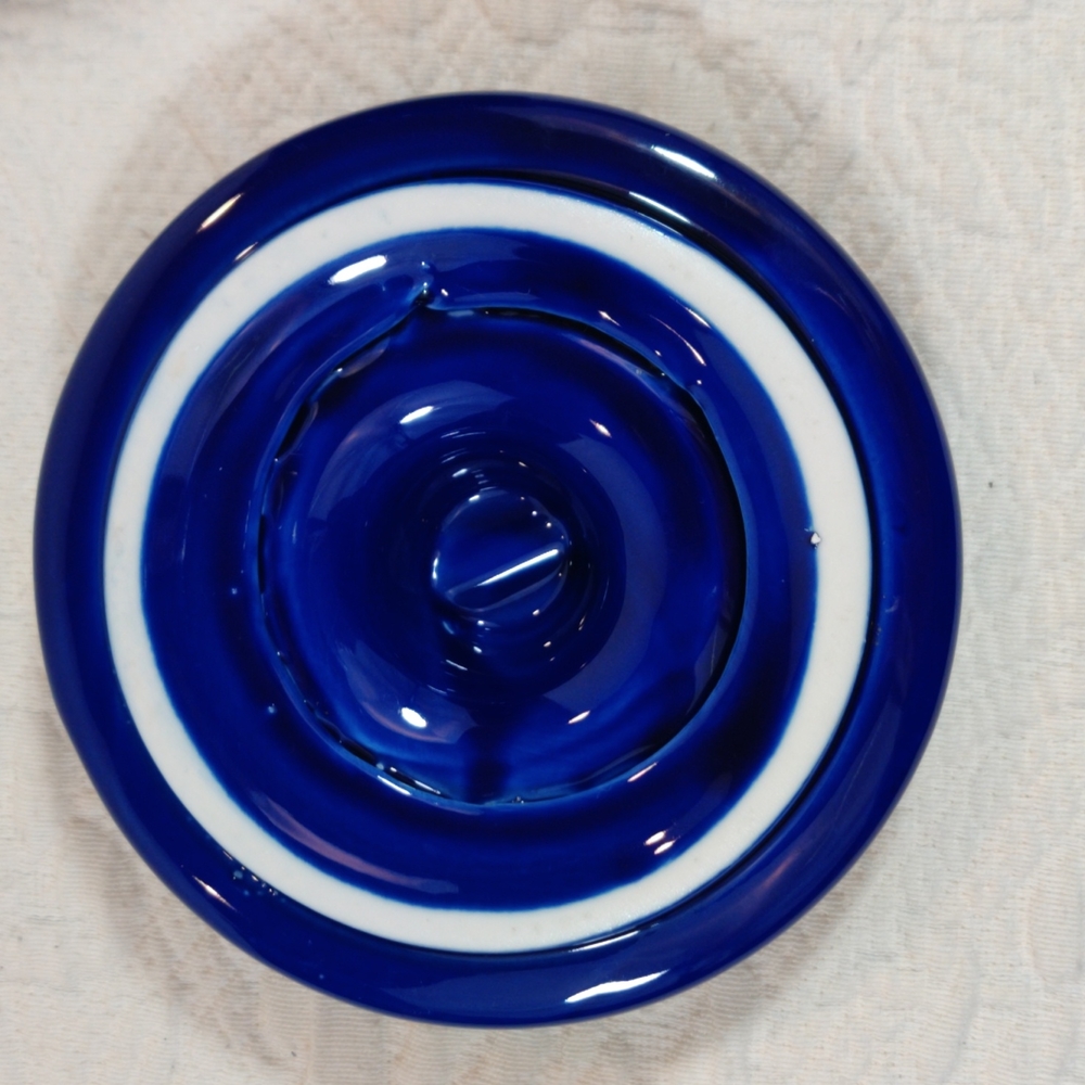 Calbolt Blue Ceramic Crock Pot - Picture 8 of 11